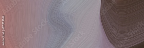 modern header with gray gray, old mauve and dim gray colors. dynamic curved lines with fluid flowing waves and curves