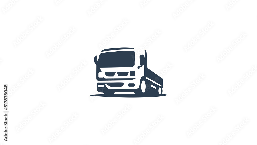 Delivery car service cargo, transport logo design, box post, postman profession, van vehicle business shipping. Delivery car service cargo, transport logo design, box post, postman profession, van vehicle business shipping.