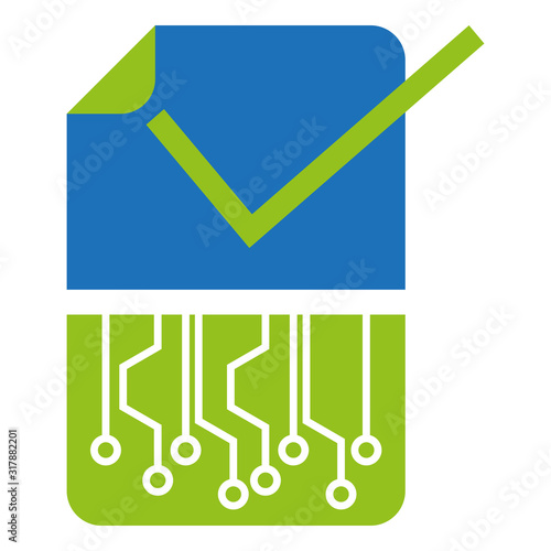 Datenschutz Daten Logo Digital Technologie Button