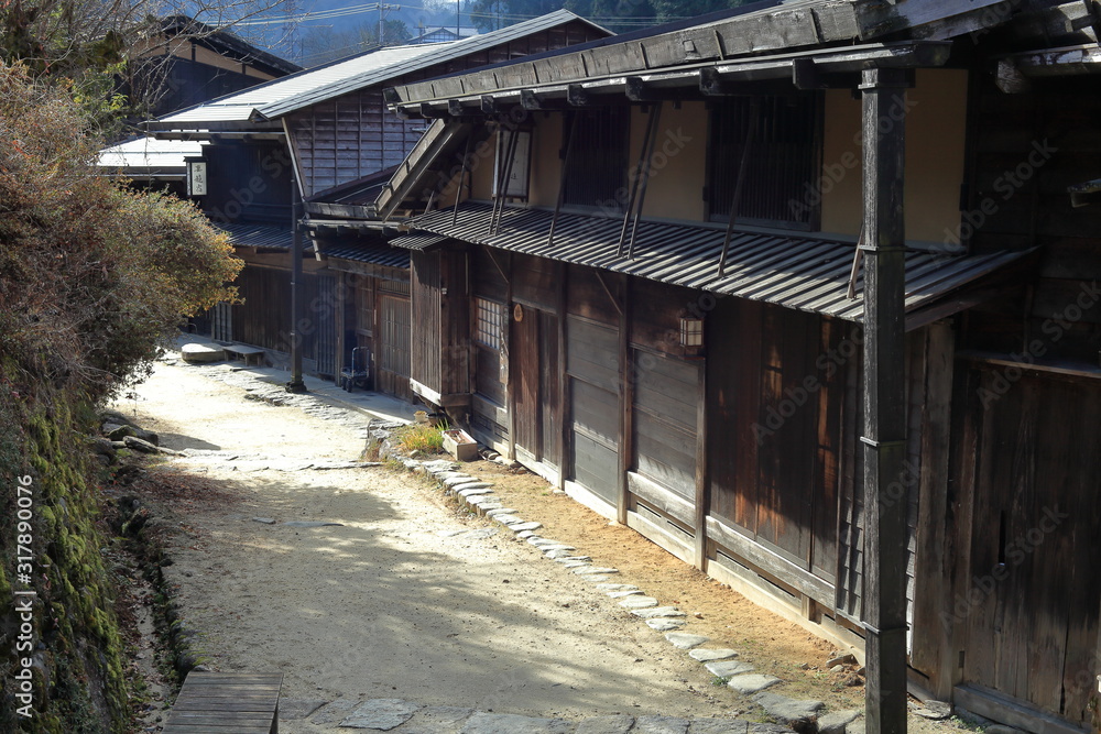 長野県 中山道 木曽路 妻籠宿 長野県 中山道 木曽路 妻籠宿
