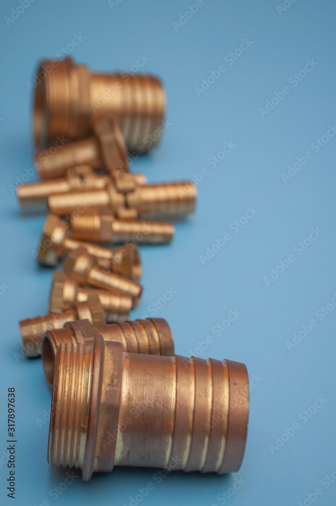 Brass adapters for for hose and threaded connection
