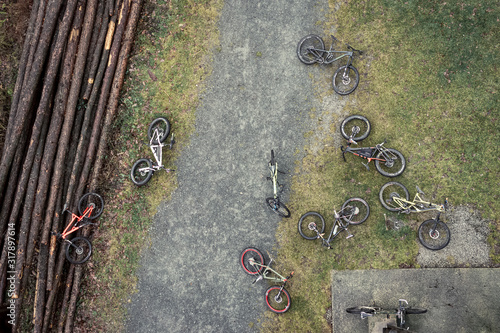 Mountainbikes / Winter im Sauerland