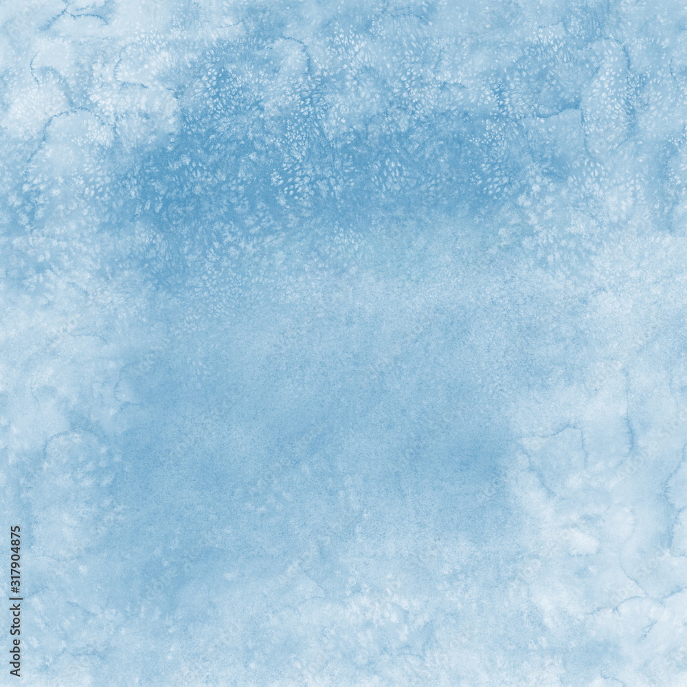Abstract blue watercolor background. Element for design