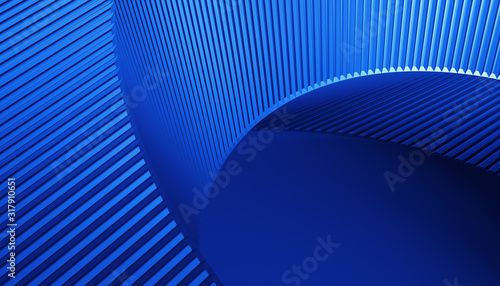 Fototapeta Naklejka Na Ścianę i Meble -  Abstract 3d render, futuristic design, modern technology background