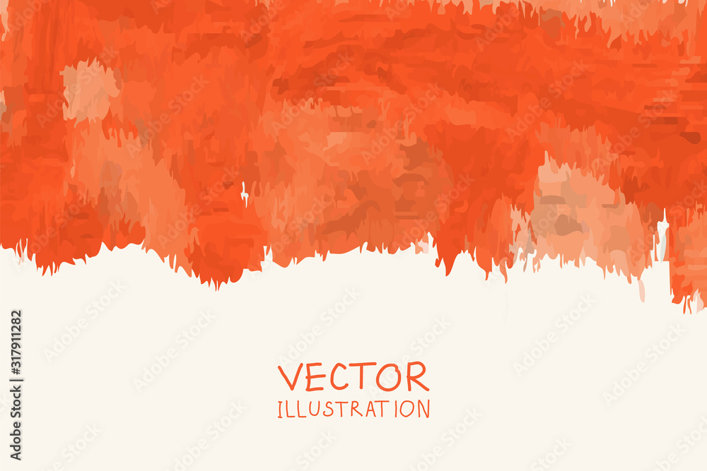 Obraz Vector color paint poster templates. Vector illustration eps 10