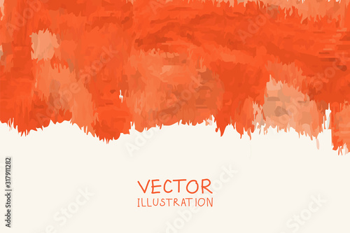 Obraz na płótnie Vector color paint poster templates. Vector illustration eps 10