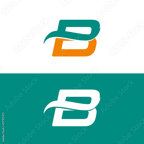 letter b logo design, b logos