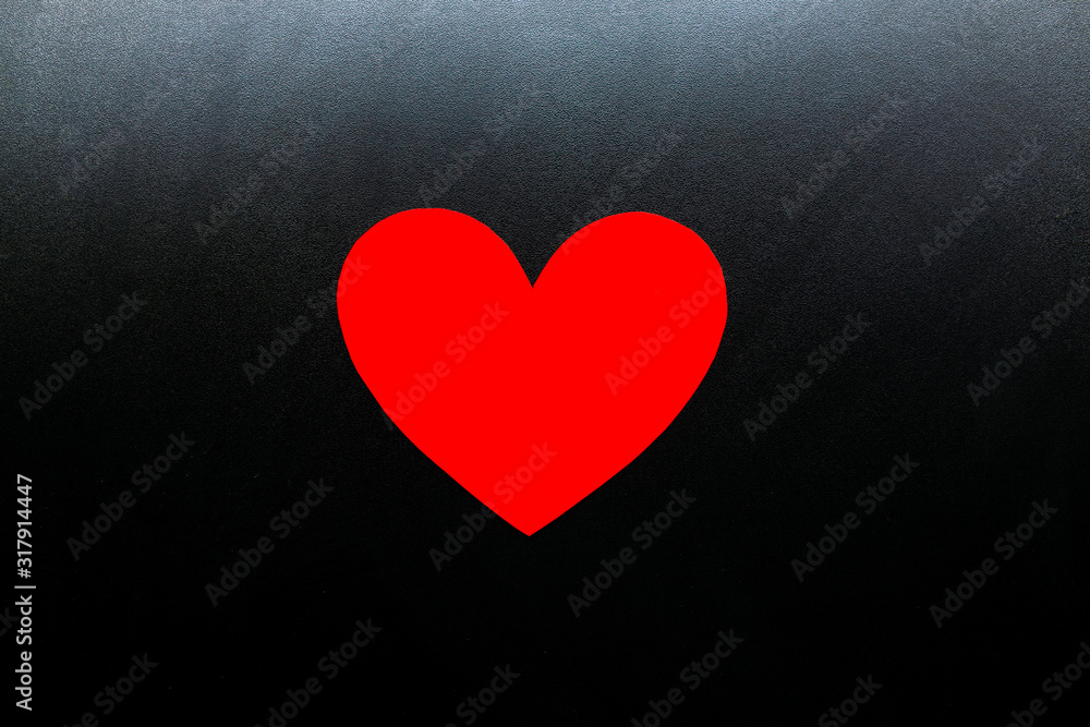 Valentines Day background with red hearts and copy space. Valentines Day background with red hearts and copy space.