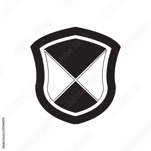 SHIELD ICON VECTOR DESIGN CONCEPT