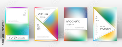 Flyer layout. Stylish fabulous template for Brochu