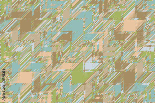Modern glitch background. Color geometric abstract pattern vector.