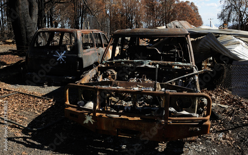 After The Fire. A Death Here