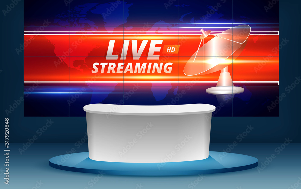 589 Best News Studio Images Stock Photos Vectors Adobe Stock