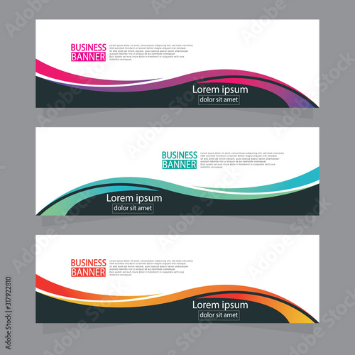 Banner background.modern template design.Vector illustration.