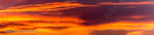 Fototapeta Naklejka Na Ścianę i Meble -  Fantastic clouds at sunrise