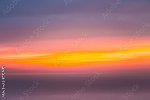 Colorful Dramatic Sky During Sunset. Cloudscape Background With Clouds At Sunrise © Grigory Bruev