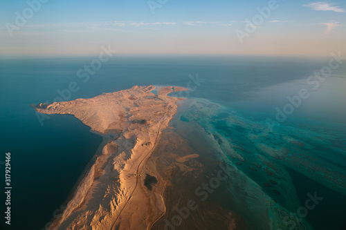 Ras mohammed national park og Egypt. Top view.