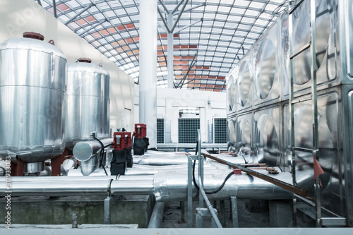 chemical dosing system in power plant.