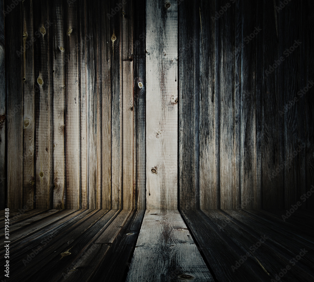 old wooden interior old wooden interior