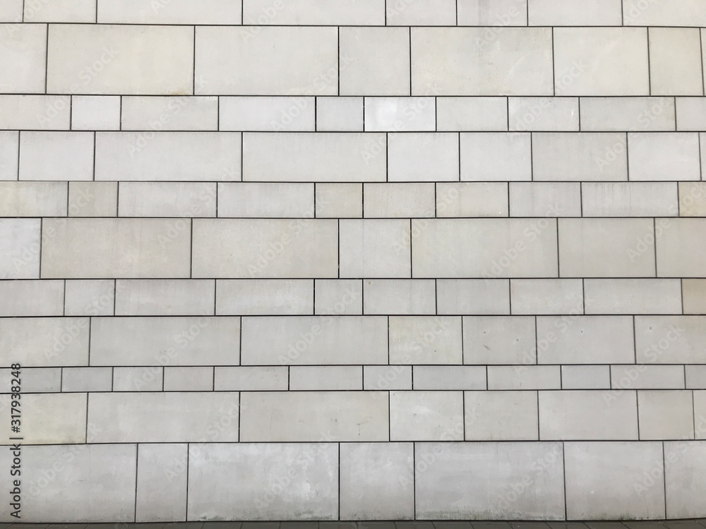 Naklejka premium kamienna ściana budynku