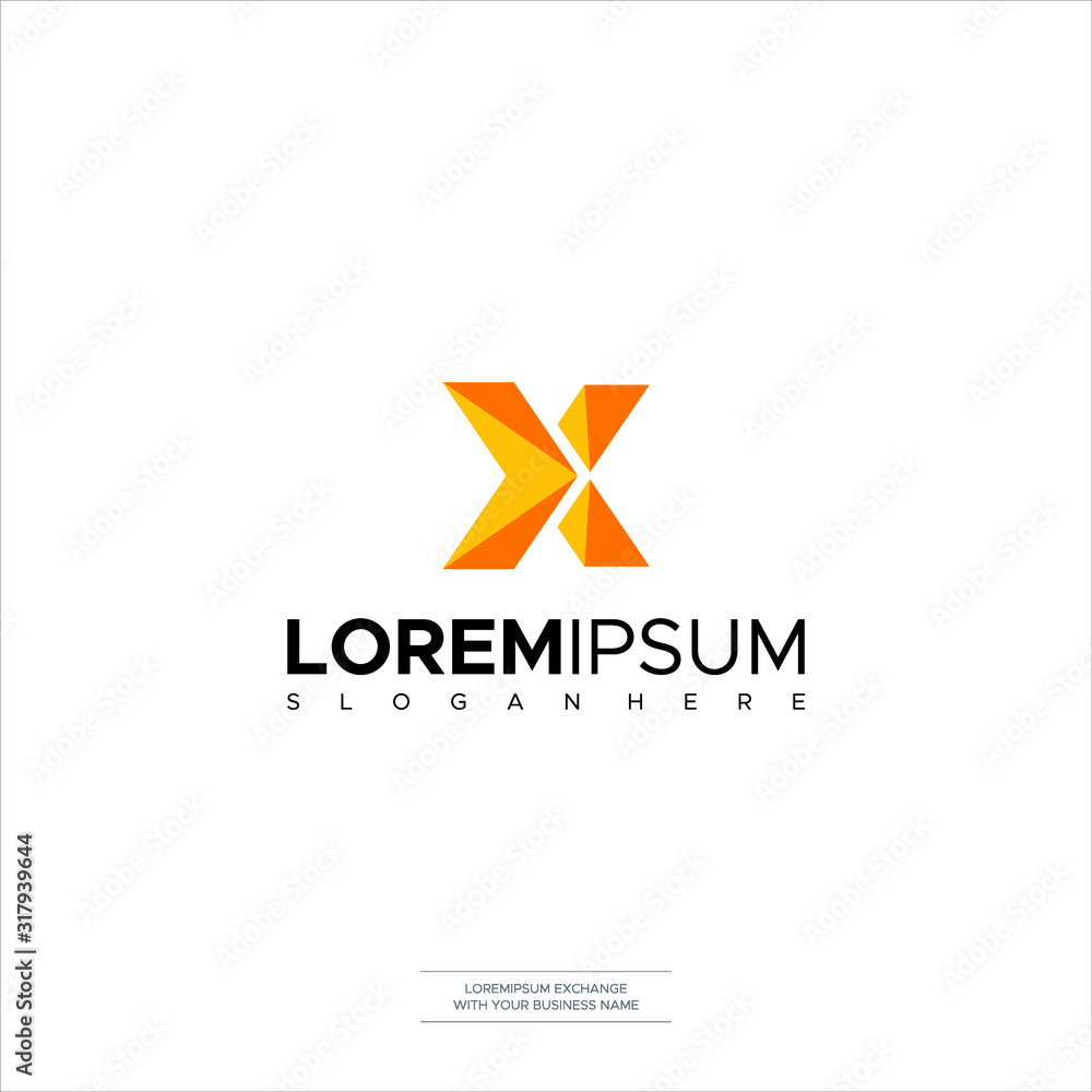 Illustration Vector X Letter vector Logo Template Illustration Design modern and elegant style design. bussines logo design template Illustration Vector X Letter vector Logo Template Illustration Design modern and elegant style design. bussines logo design template
