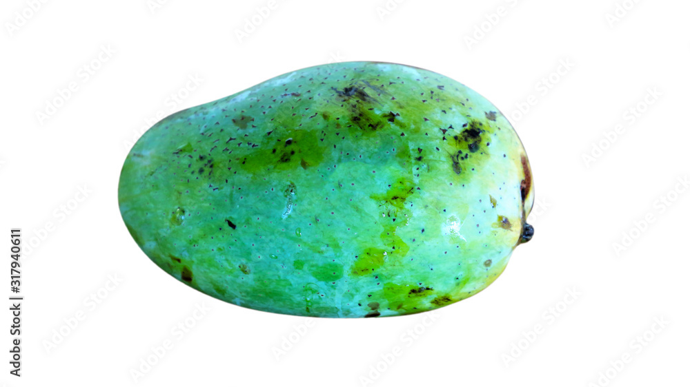 Bad mango on a white background Clipping Path Bad mango on a white background Clipping Path