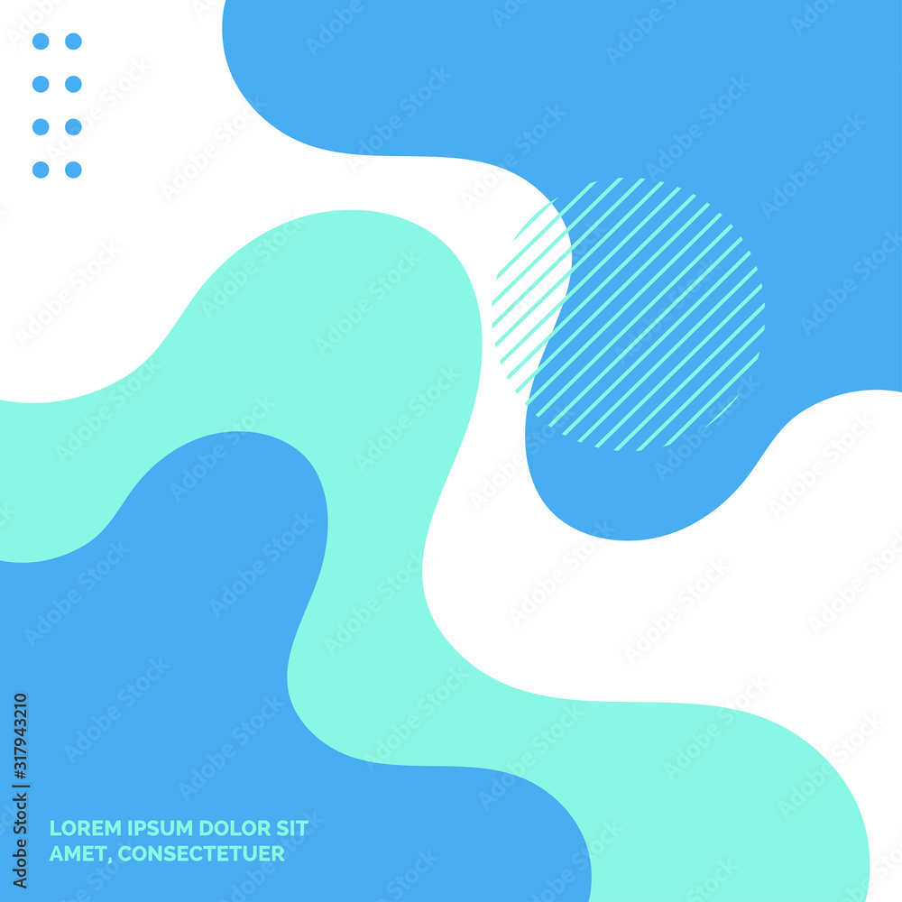 Blue abstract banner design. Vector, Illustration Blue abstract banner design. Vector, Illustration