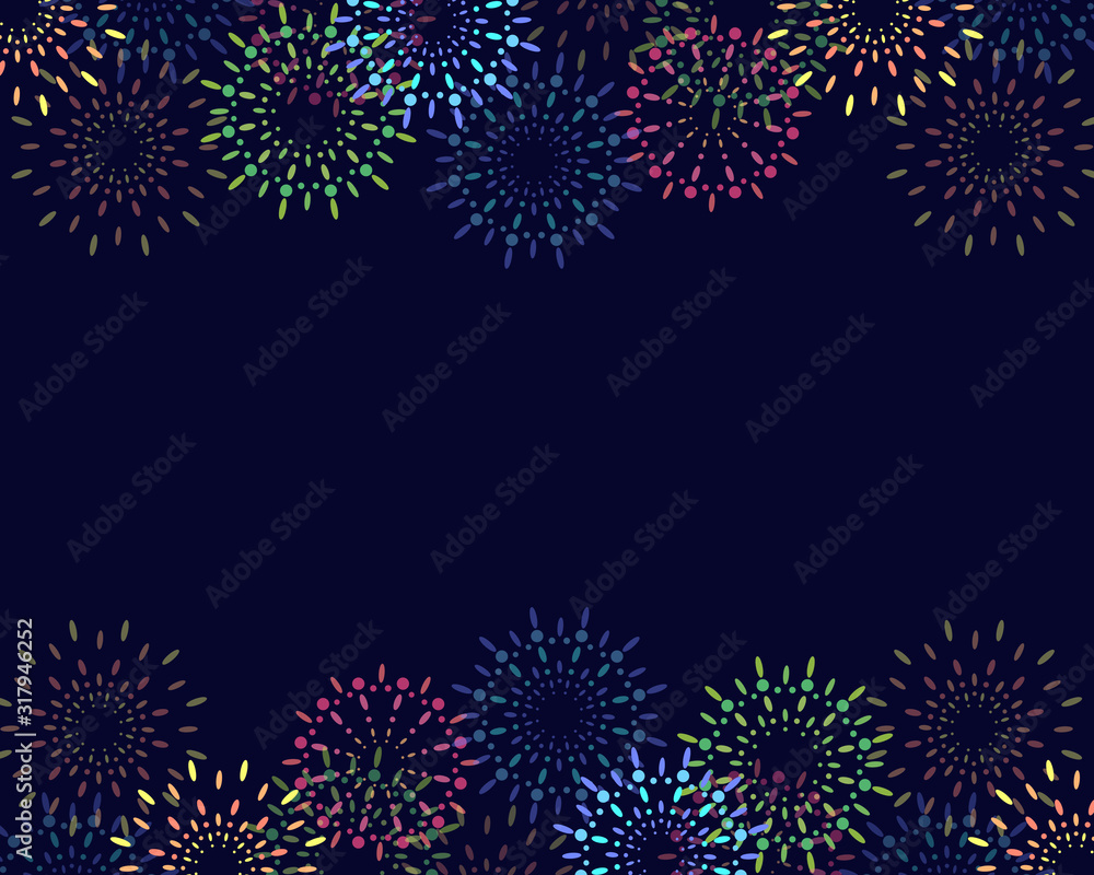 花火 背景 横 Stock Illustration Adobe Stock 花火 背景 横 Stock Illustration Adobe Stock