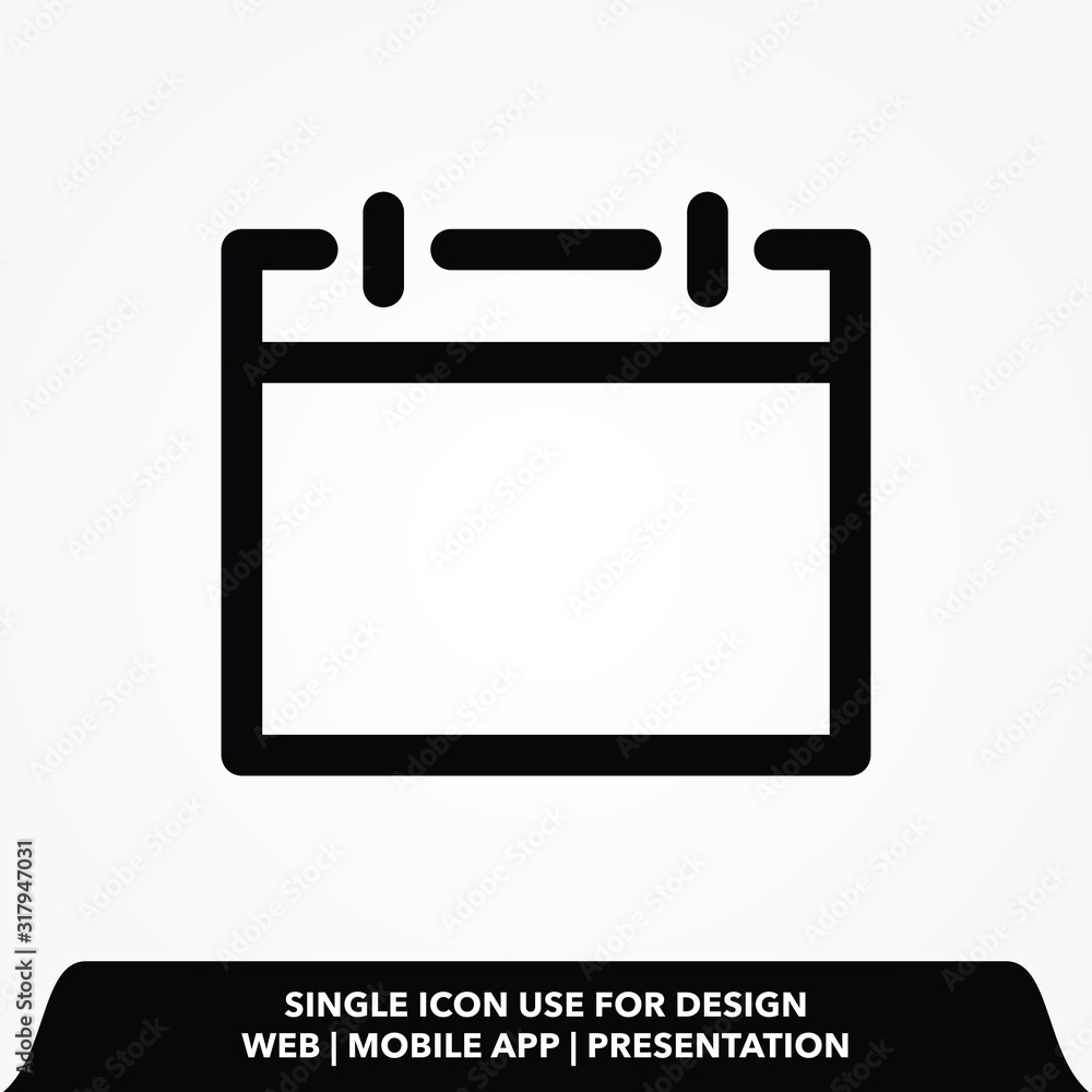 line date sign icon vector illustration line date sign icon vector illustration