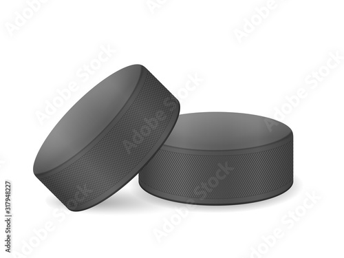 Hockey pucks
