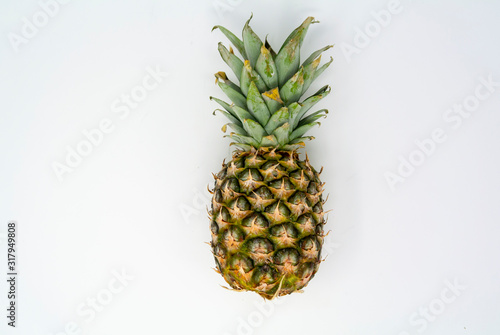 a pineapple with white background 