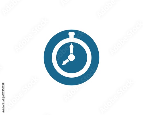 Free Download clock,time logo icon illustration design vector - GFXLoad