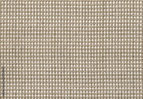 Shades of white and beige. Cotton and silk. Natural fabric with a visible texture of the weave. Expensive summer men's suit fabric. High resolution