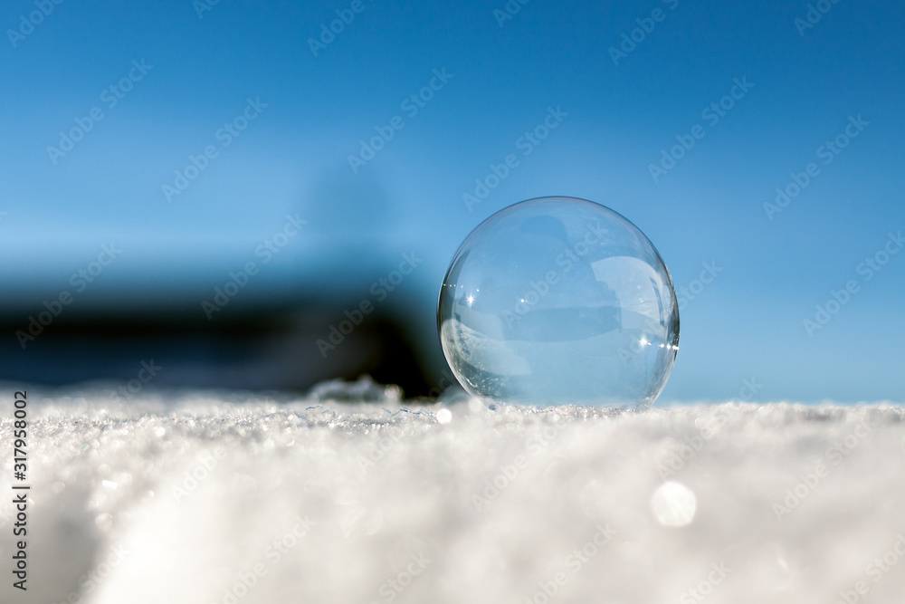 ice bubbles in water ice bubbles in water