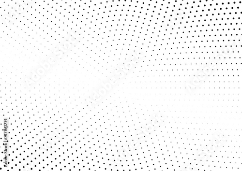 Abstract halftone dotted background. Futuristic grunge pattern  dot and circles.  Vector modern optical pop art texture for posters  sites  business cards  cover  postcards  labels  stickers layout.