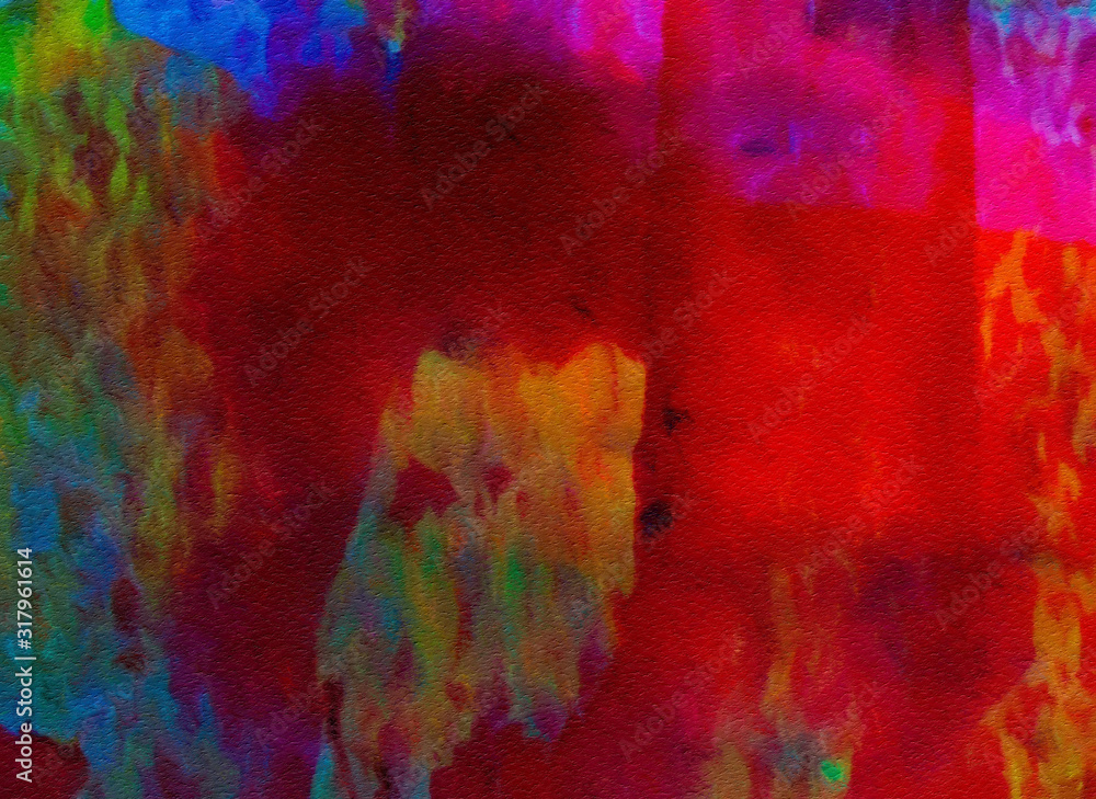 Designed grunge texture for creative ideas. Macro brushstrokes of oil. Abstract close up structure background. Colorful HD wallpaper. Simple graphic design template.