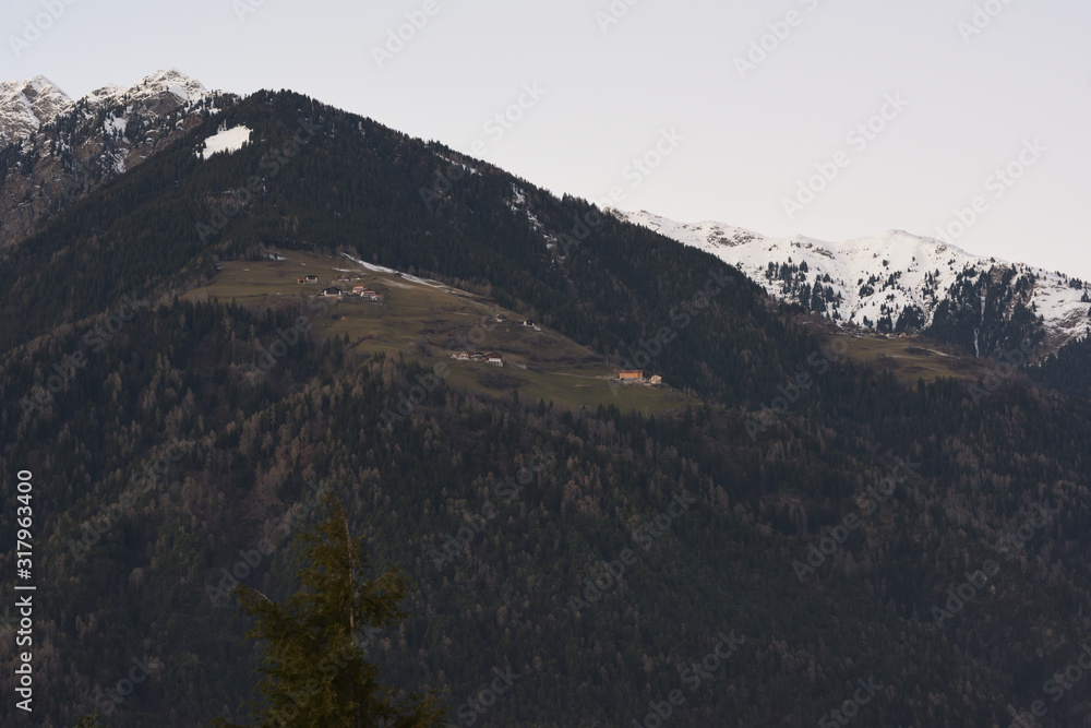 Naklejka premium Merano, una città turistica in Italia