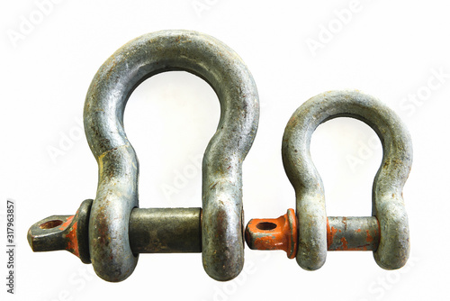 Steel Rigging omega shackles