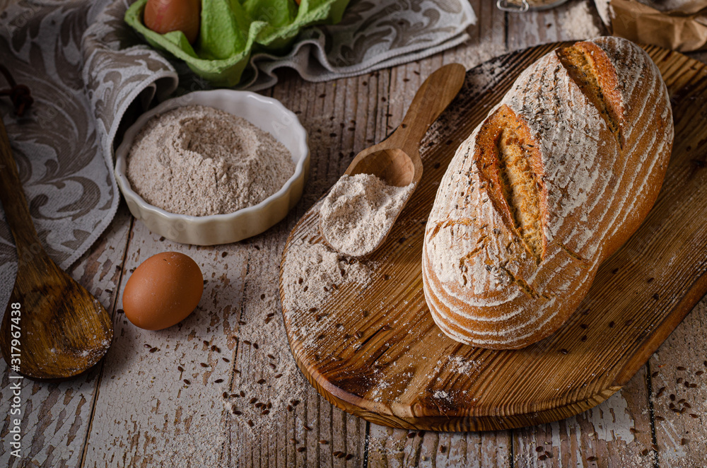 Homemade caraway bread Homemade caraway bread
