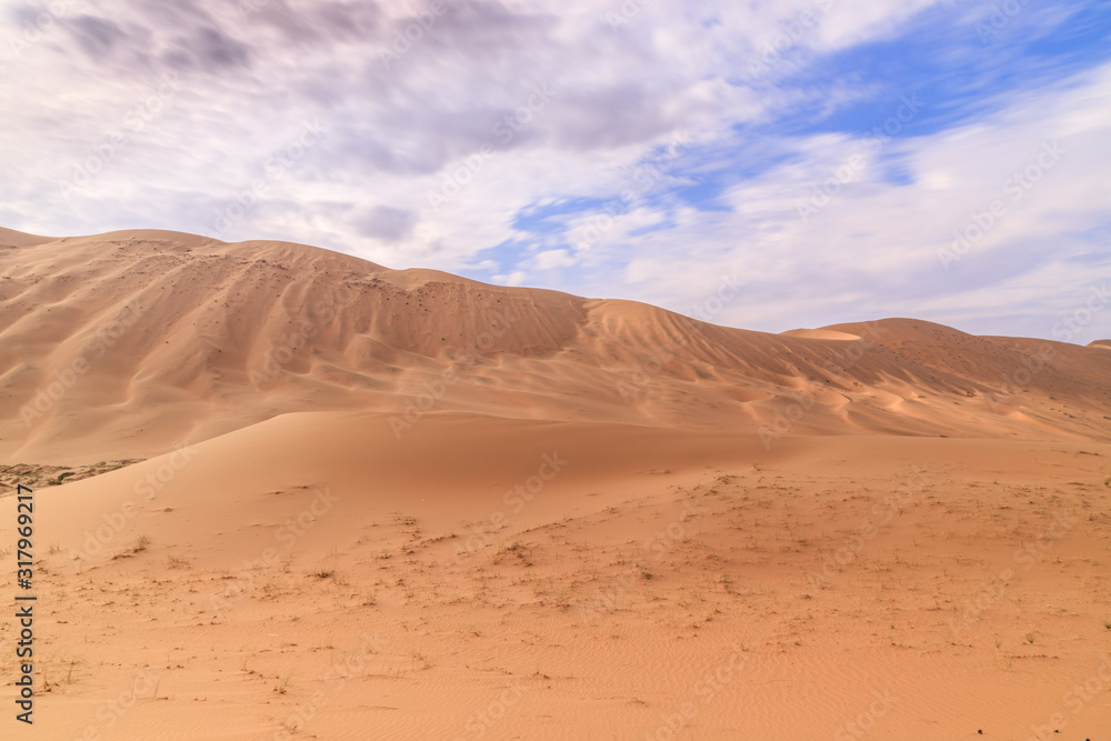 Badain Jaran Desert, desert, Inner Mongolia,  the third  largest desert in China, with the tallest stationary dunes on Earth and100 spring-fed lakes between the dunes