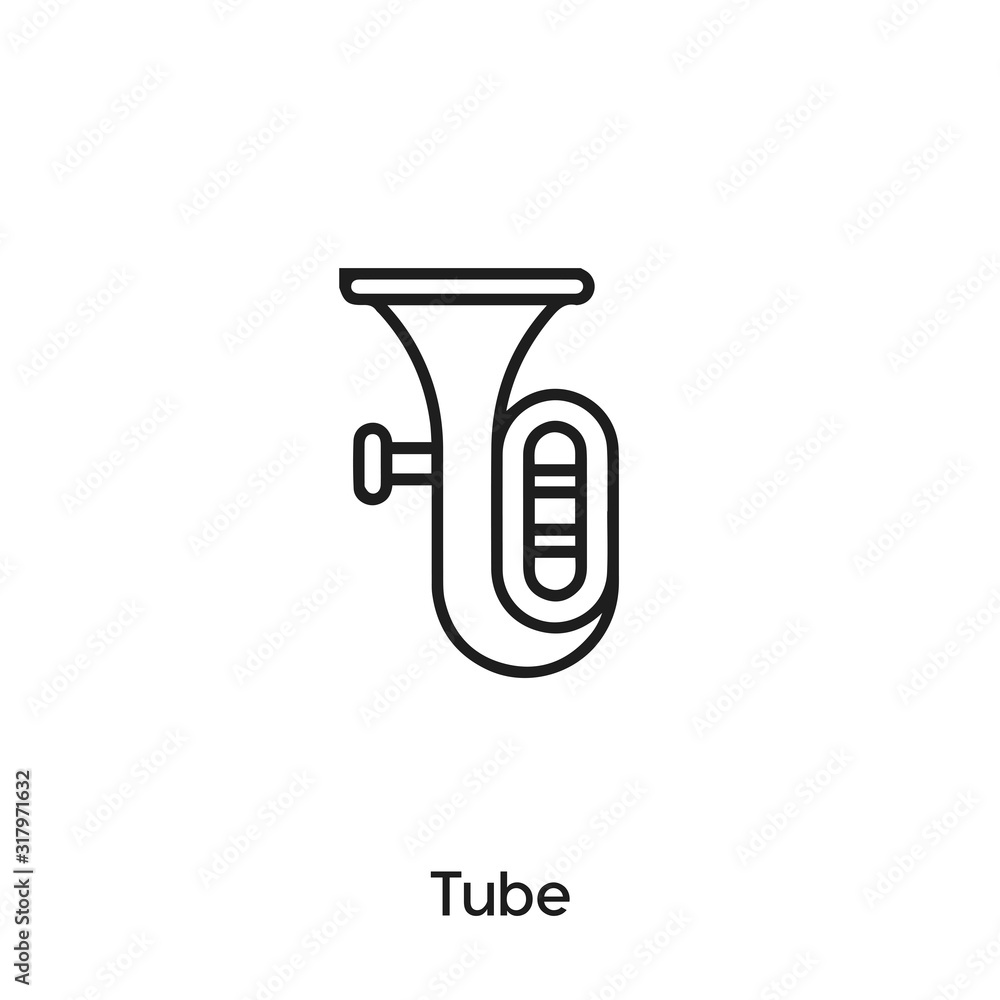 tube icon vector . tube symbol sign tube icon vector . tube symbol sign