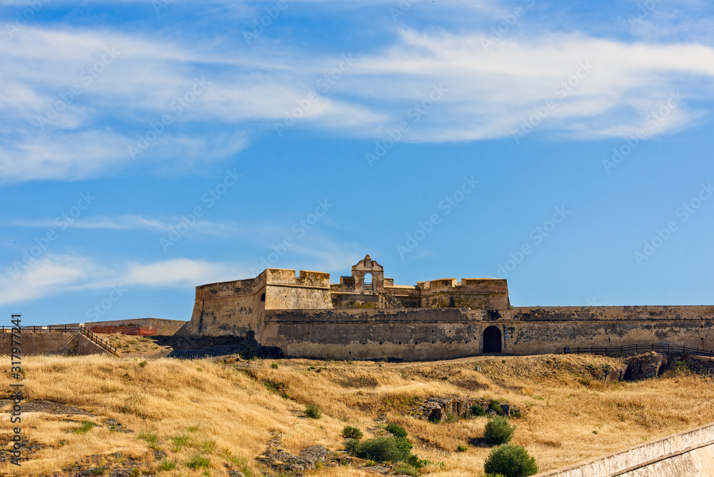 The San Sebastian Fort in Castro Marim, Algarve, Portugal
