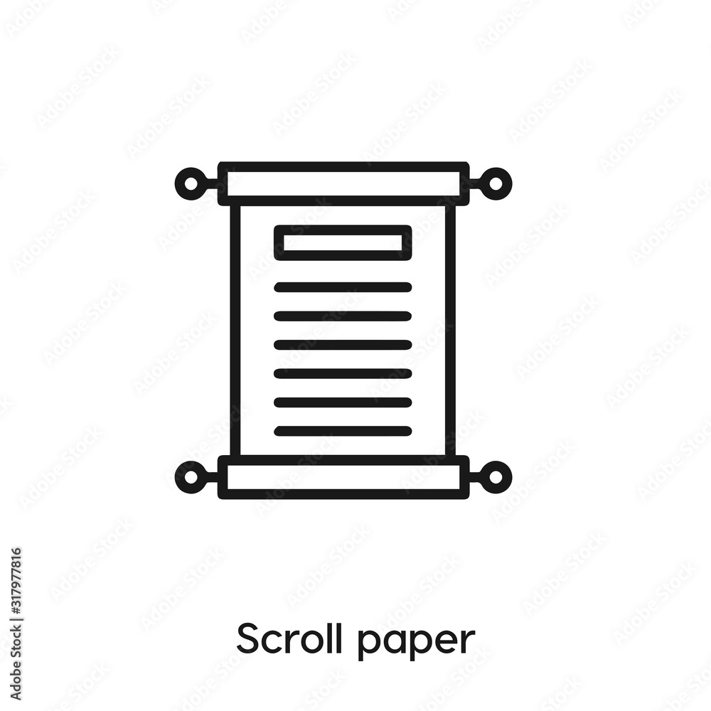 scroll paper icon vector. scroll paper icon vector symbol illustration. Modern simple vector icon for your design. scroll paper icon vector. scroll paper icon vector. scroll paper icon vector symbol illustration. Modern simple vector icon for your design. scroll paper icon vector.