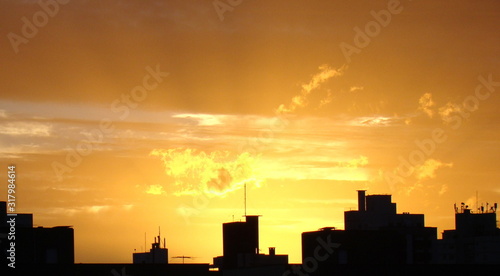 pôr do sol