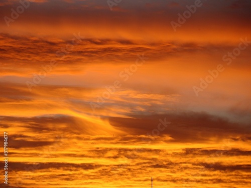 pôr do sol