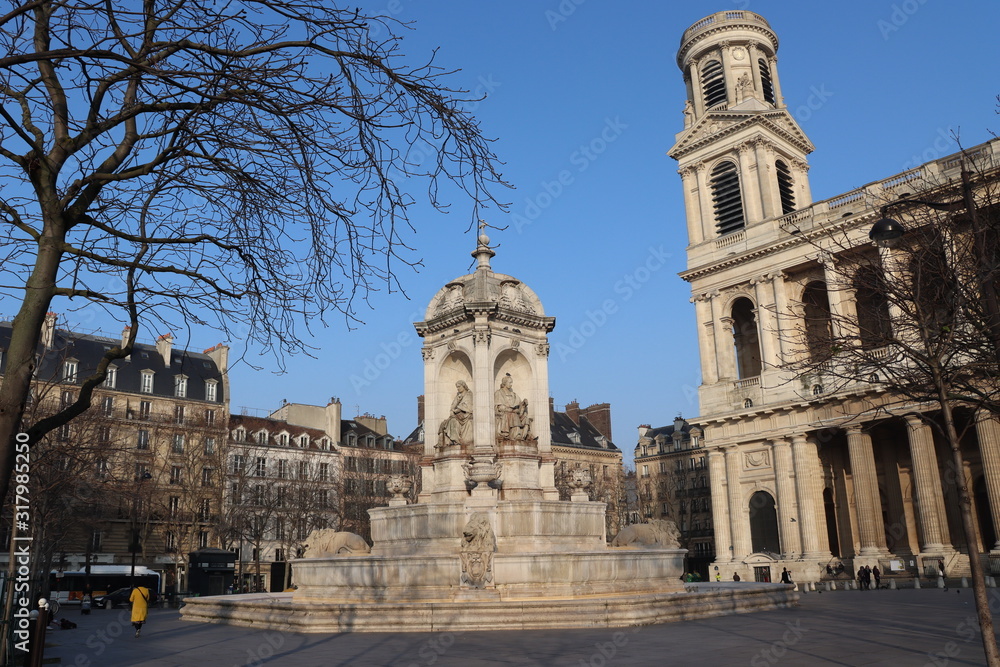 fontaine place saint sulpice