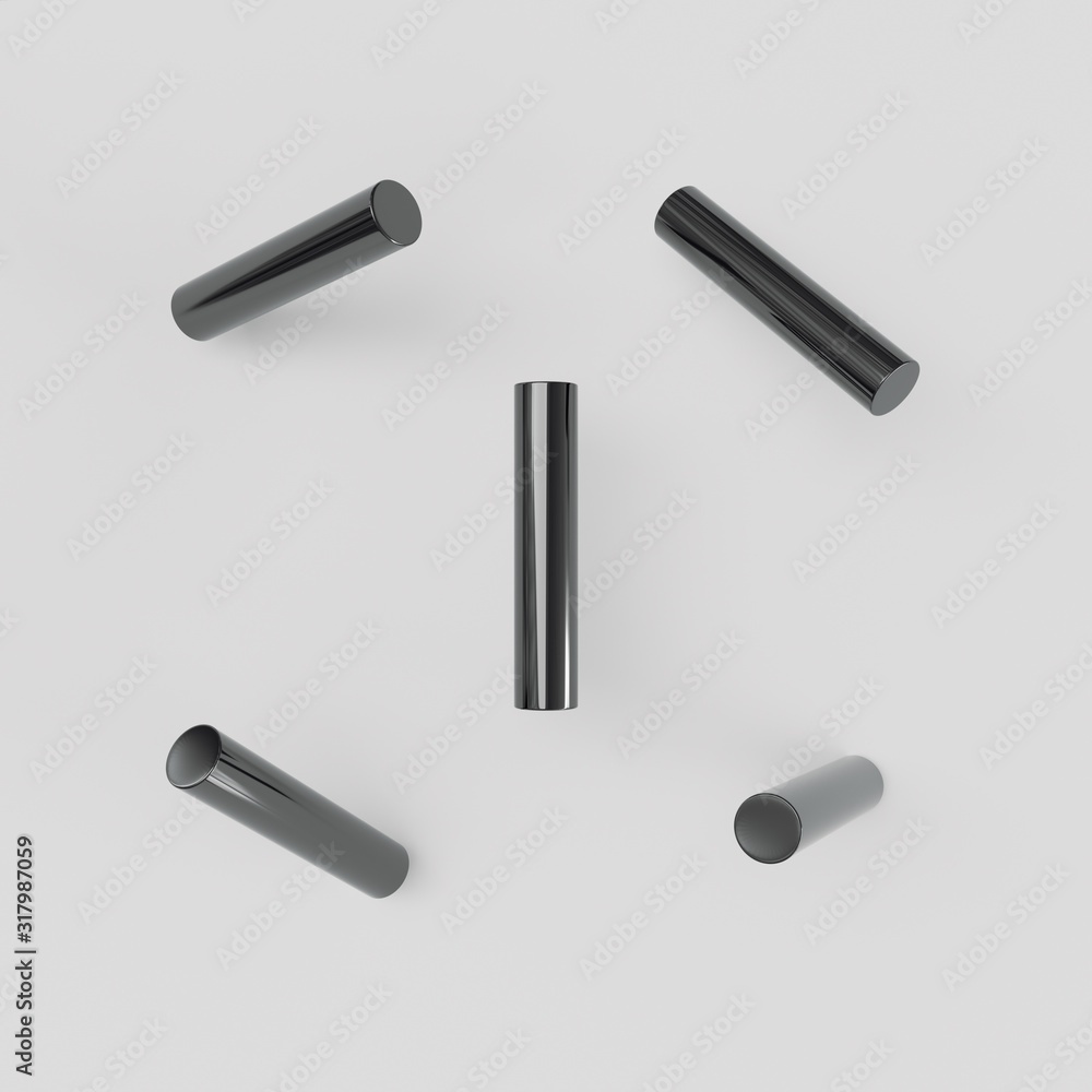 Set of abstract 3d decorative geometric element isolated in white background. 3d fashion object. 3d rendering - illustration. Set of abstract 3d decorative geometric element isolated in white background. 3d fashion object. 3d rendering - illustration.