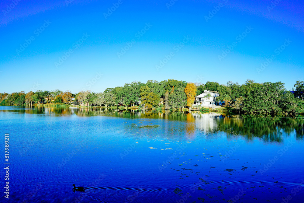 Fototapeta premium Hillsborough river at Tampa, Florida 