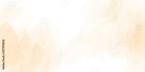 Water color, Light brown, white background, used as a background in the wedding and other tasks. photo