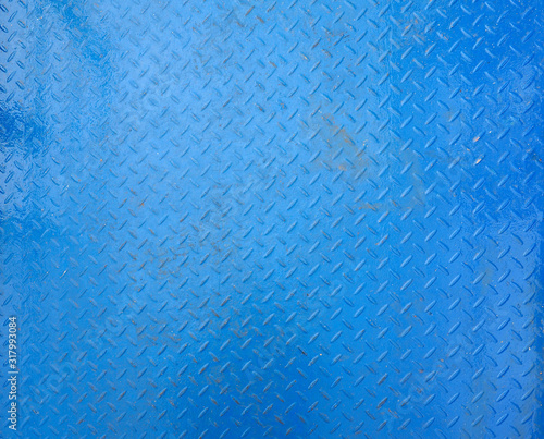 blue steel metal texture background